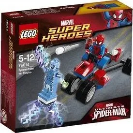 Stavebnice LEGO LEGO Super Heroes 76014 Spider Trike vs. Electro