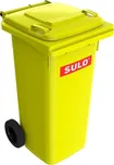 SULO plastová popelnice 120 l žlutá