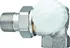 Hlavice pro radiátor Heimeier radiátorový ventil úhlový pravý 1/2" 3714-02.000