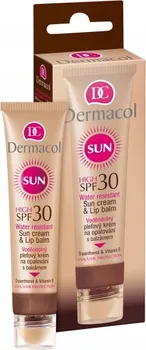 Přípravek na opalování Dermacol Sun Cream & Lip Balm SPF 30 30 ml