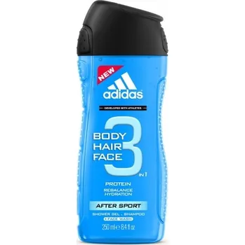 Sprchový gel Adidas 3in1 After Sport sprchový gel 400 ml