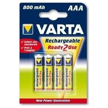 Článková baterie Varta Longlife Accu AAA 4 ks