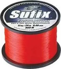 Sufix vlasec Tritanium Neon Orange 0.28mm 12lb 1750m