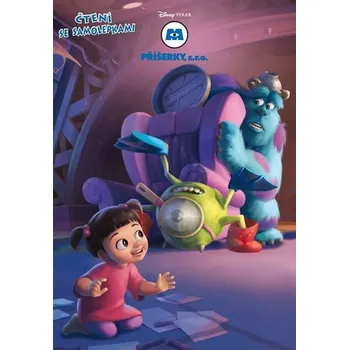 První čtění Příšerky s.r.o. - Čtení se samolepkami - Walt Disney