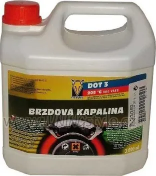 Brzdová kapalina Brzdová kapalina DOT3 205°C 3L