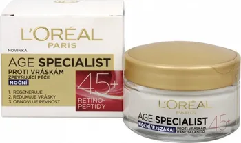 L'Oréal Age Specialist 45+ noční krém proti vráskám 50 ml