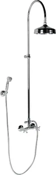 Sprchová souprava ANTEA sprchový sloup k napojení na baterii, hlavová a ruční sprcha, bronz