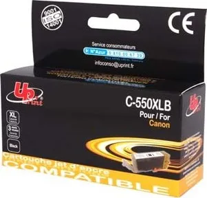 Kompatibilní cartridge Canon PGI-550BK XL, 25ml, black, TB
