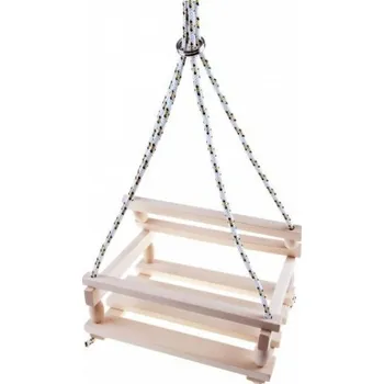 Dětská houpačka Alltoys Houpačka dřevěná