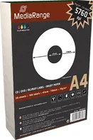 MEDIARANGE CD/DVD/Blu-ray etikety 41mm - 118mm 50 listů(100 etiket)/BAL
