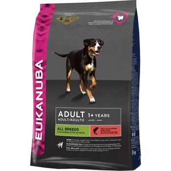 Krmivo pro psa Eukanuba Adult All Breeds Rich in Salmon/Rice