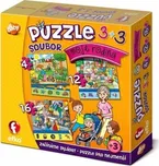 efko Soubor puzzle 3v1 Moje rodina 32…