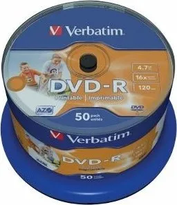 Verbatim DVD-R spindle 50 4.7GB 16 x