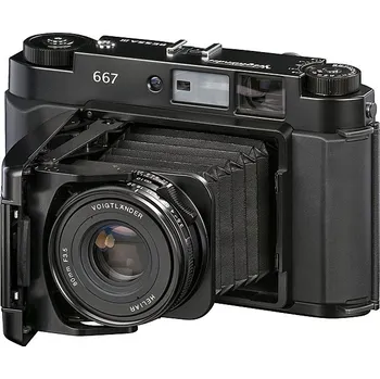 Analogový fotoaparát Voigtlander Bessa III + 80/3,5 Heliar