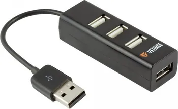 USB hub YENKEE YHB-4001BK