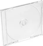 NN box:1 CD jewel box + tray čirý