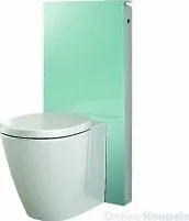 Geberit Monolith - Modul pro stojící wc, zelené sklo/hliník 131.002.SL.1