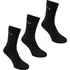 Pánské ponožky Recenze Nike Dri Fit Crew 3 Pack Golf Socks Mens černá