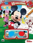 Mickeyho klubík Omalovánky 3D