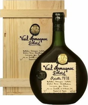 Brandy Armagnac Delord Millésimés 1921 40 % 0,7 l