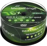 Mediarange DVD+R 4,7GB 16x spindl 50…