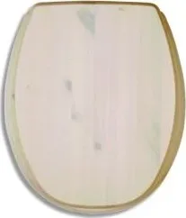 WC sedátko Novaservis Kandre - Sedátko masivní dřevo, borovice bílá WC/BOROVICEBILA