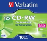 Verbatim CD-RW 700MB jewellcase