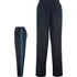 Lonsdale 2 Stripe Open Hem Woven Tracksuit Bottoms Mens modrá