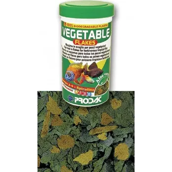 Krmivo pro rybičky Prodac Vegetable Flakes 250 ml