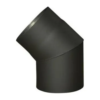 Kouřovod M.A.T Group Koleno kouřové 150mm/45° tloušťka 1,5 mm