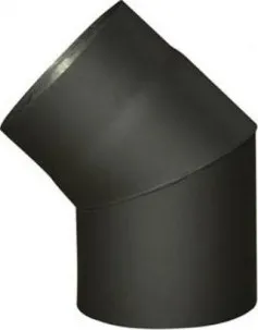 Kouřovod M.A.T Group Koleno kouřové 150mm/45° tloušťka 1,5 mm