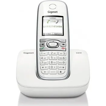 Stolní telefon Recenze Siemens Gigaset C610 bílá