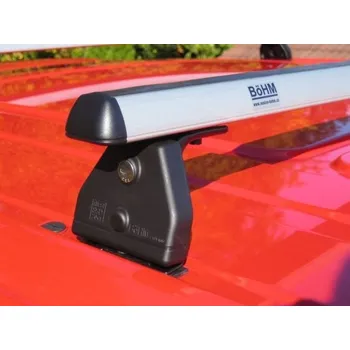 Nosič lyží Střešní nosič BöHM systém P ALU s podložkou 3 tyče