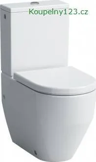 WC sedátko Laufen PRO stojící kombinační mísa, hluboké splachování, bílá 8.2595.2.000.000.1
