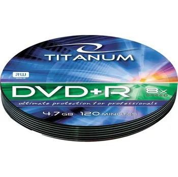 Optické médium Esperanza Titanum DVD-R soft pack 10 4.7GB 8x