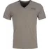 Pánské tričko Firetrap Striding V Neck T Shirt šedá