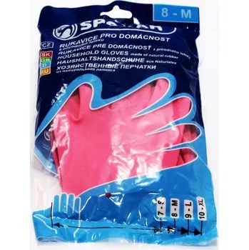 Čisticí rukavice Spokar gumové rukavice M 