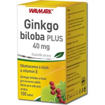 Přípravek na podporu paměti a spánku Recenze Walmark Ginkgo biloba plus 40 mg tbl. 100