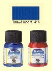 Vodová barva Textile Art tmavě modrá 59 ml