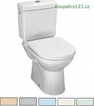 WC sedátko Laufen PRO Mísa kombinační stojící, VARIO odpad, bílá 8.2495.5.000.000.1