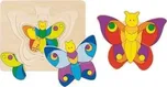 Vícevrstvé puzzle – Motýlek