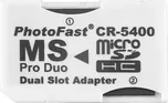 PhotoFast CR-5400 PRO DUO adaptér