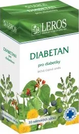 Léčivý čaj Leros Diabetan por.spc.20x1g s