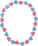Detoa dětský náhrdelník s růžovými a…