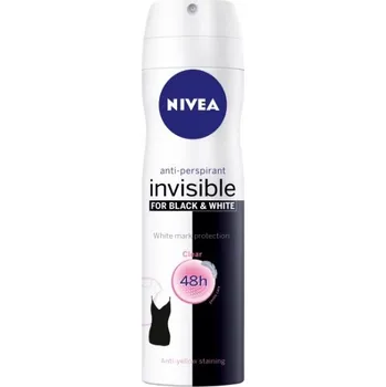 Nivea Invisible For Black & White Clear W antiperspirant 150 ml