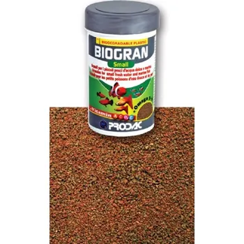 Krmivo pro rybičky Prodac Biogran Small 100 ml
