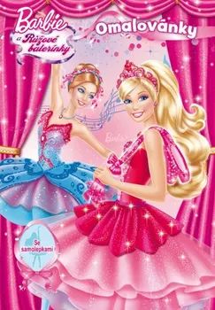 Mattel: Barbie a Růžové balerínky - Omalovánky