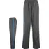 Lonsdale 2 Stripe Open Hem Woven Tracksuit Bottoms Mens modrá