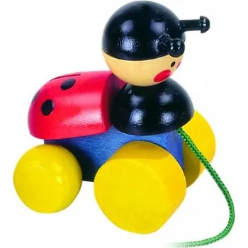 Dřevěná hračka Detoa Tahací Beruška