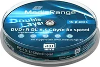 Mediarange DVD+R 8,5GB 8x DoubleLayer spindl 10 pack